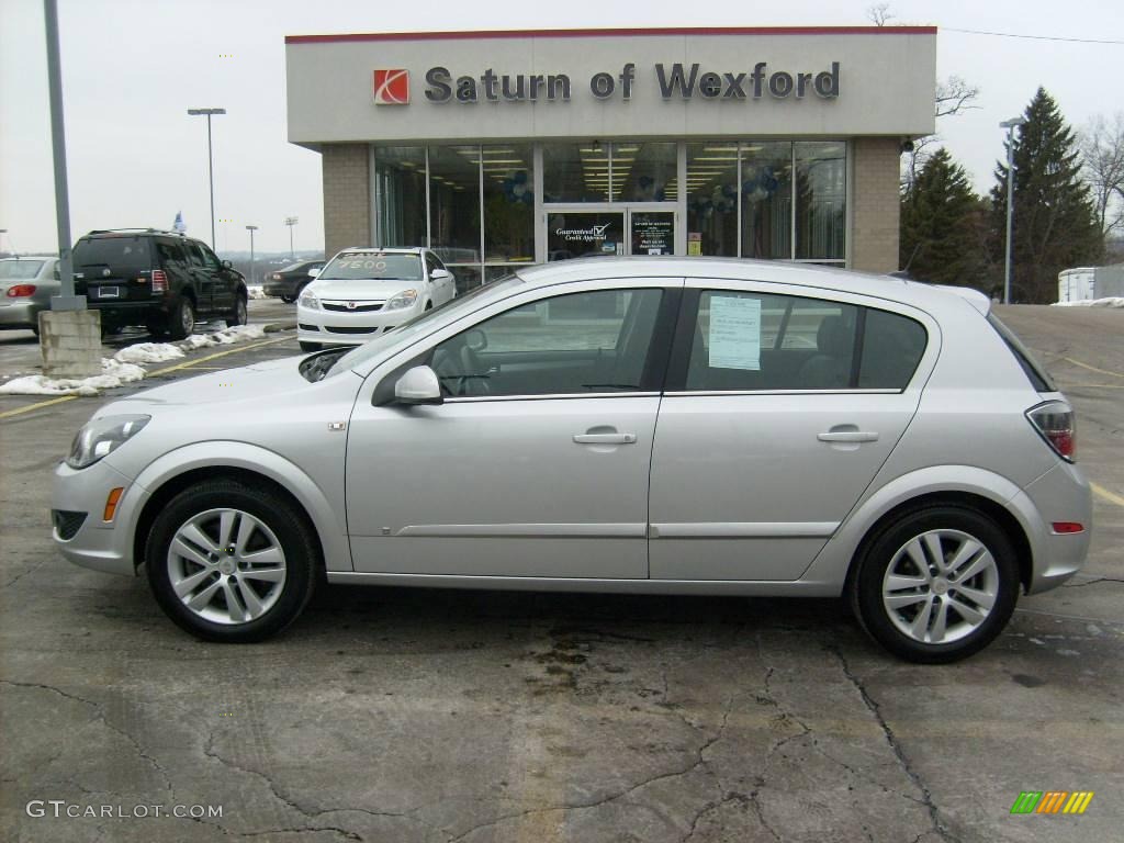 2008 Astra XR Sedan - Star Silver / Charcoal photo #1