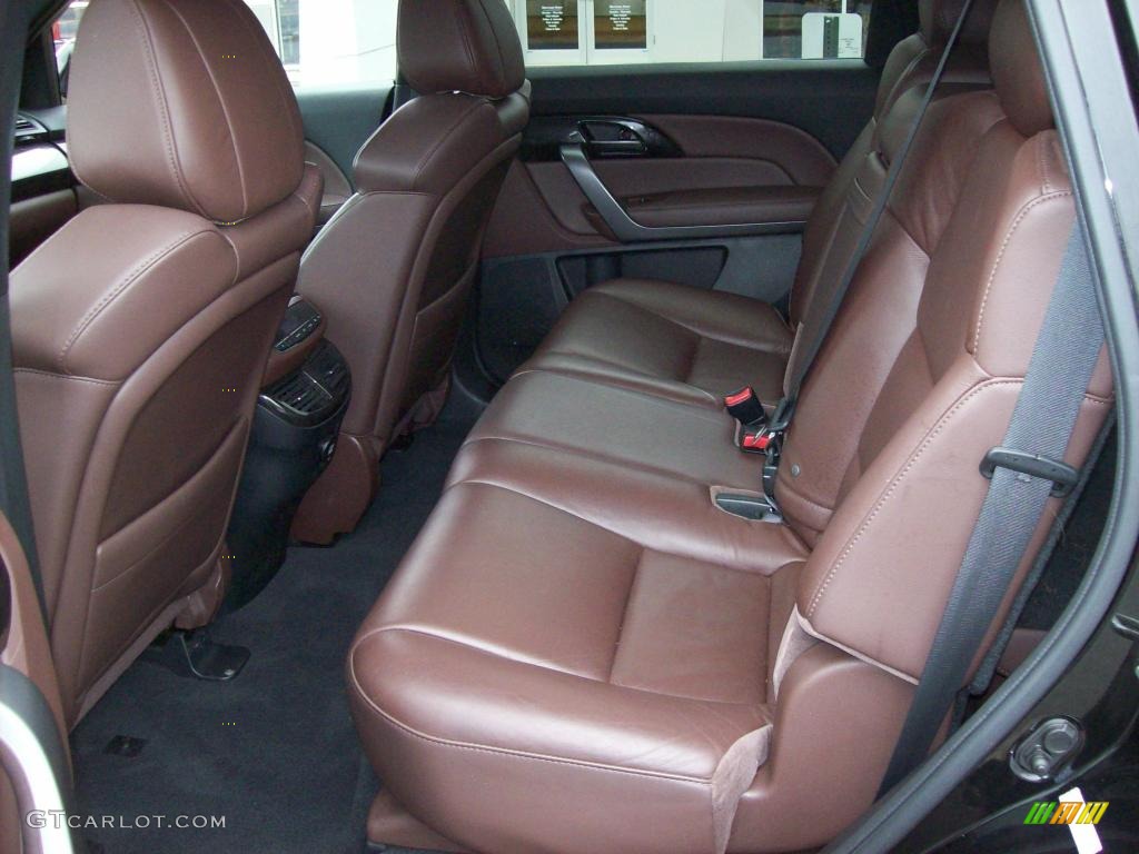 2007 MDX Technology - Formal Black Pearl / Bordeaux photo #10