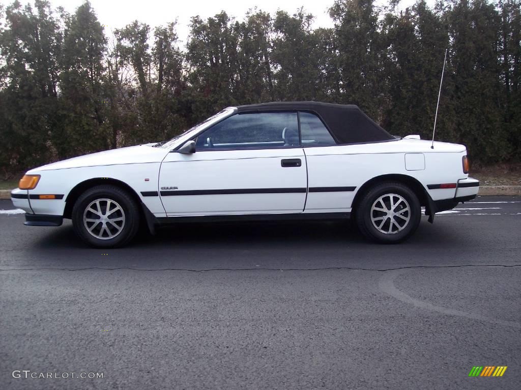 1987 Celica GT Convertible - Super White II / Gray photo #5