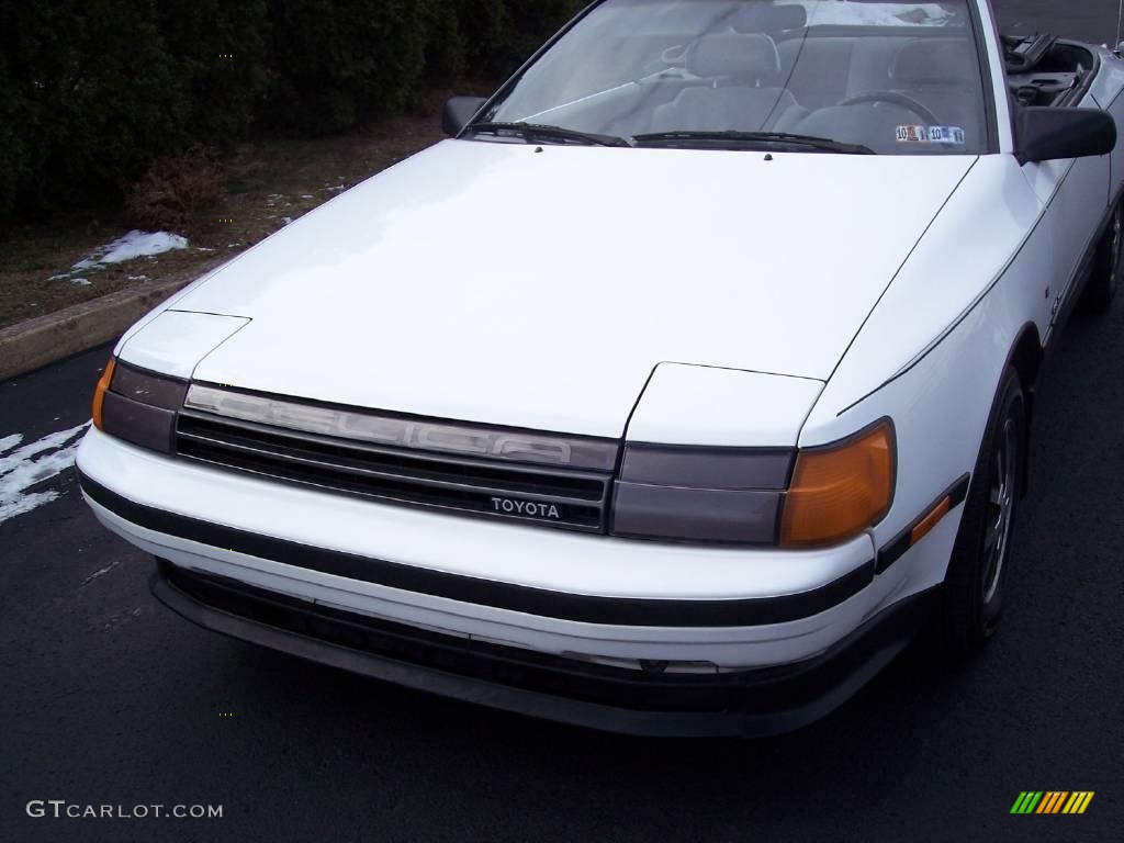 1987 Celica GT Convertible - Super White II / Gray photo #17