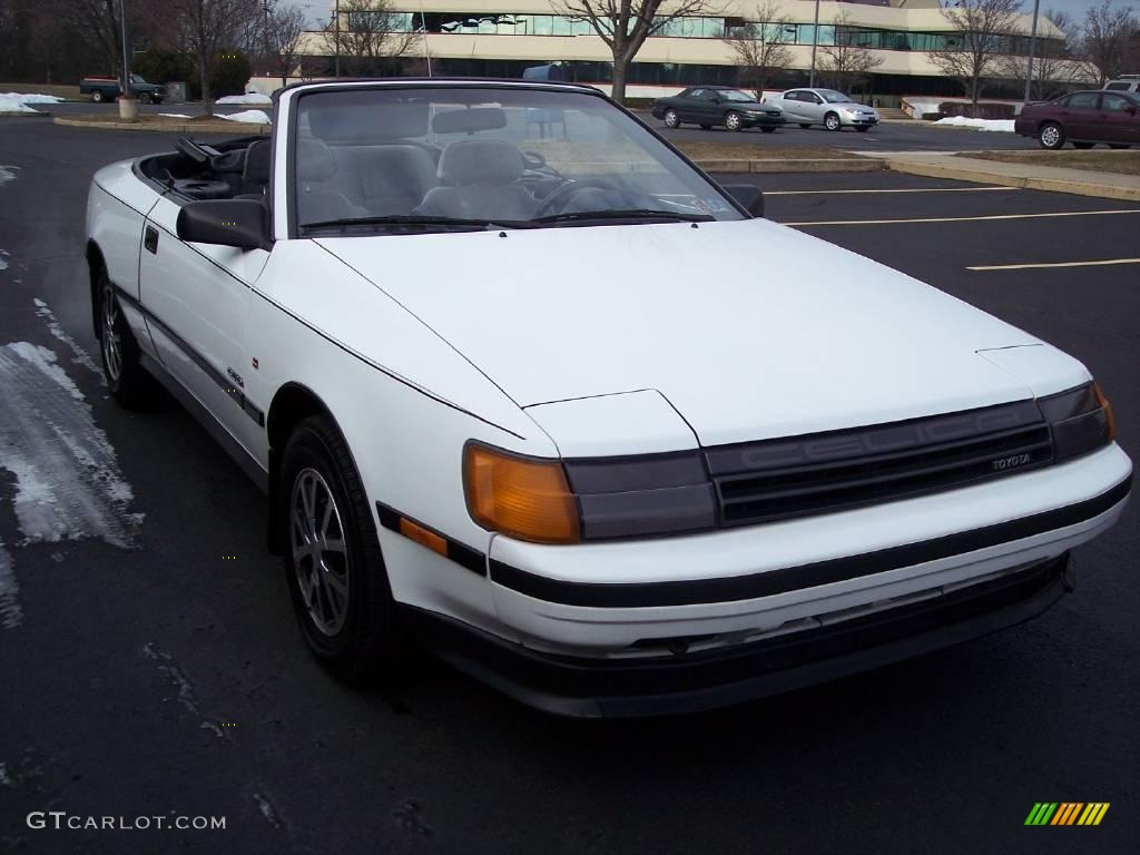 1987 Celica GT Convertible - Super White II / Gray photo #18