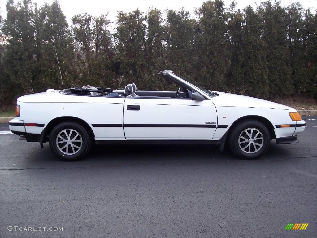 1987 Celica GT Convertible - Super White II / Gray photo #21