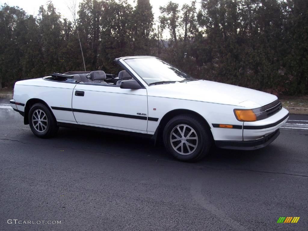 1987 Celica GT Convertible - Super White II / Gray photo #22