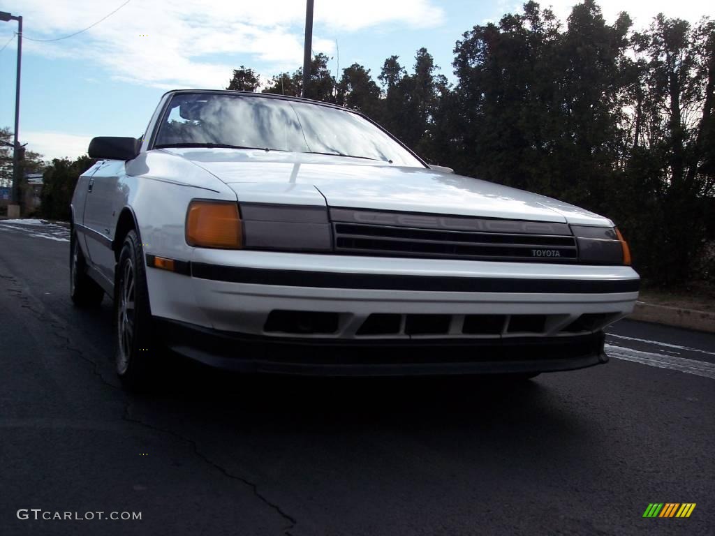 1987 Celica GT Convertible - Super White II / Gray photo #24