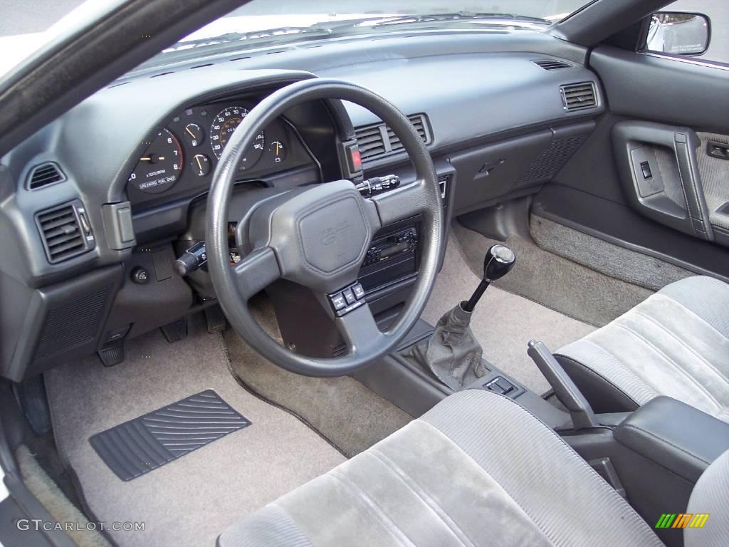 1987 Celica GT Convertible - Super White II / Gray photo #26