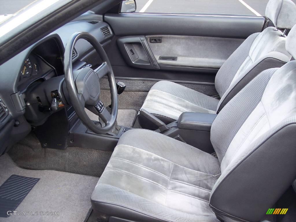 1987 Celica GT Convertible - Super White II / Gray photo #27
