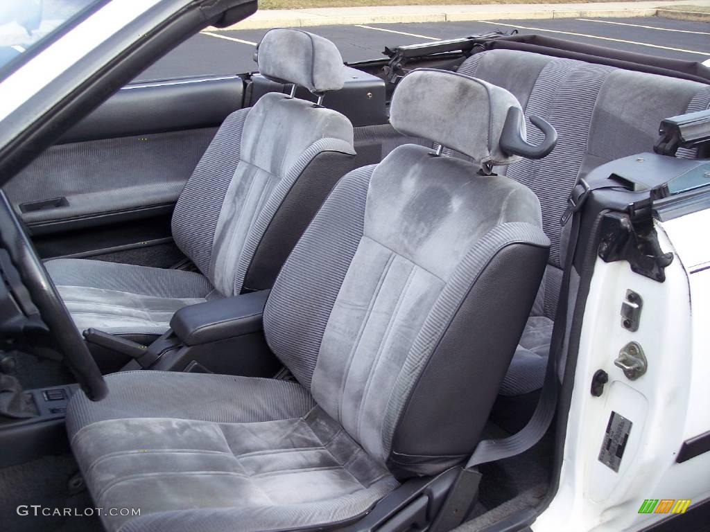 1987 Celica GT Convertible - Super White II / Gray photo #28