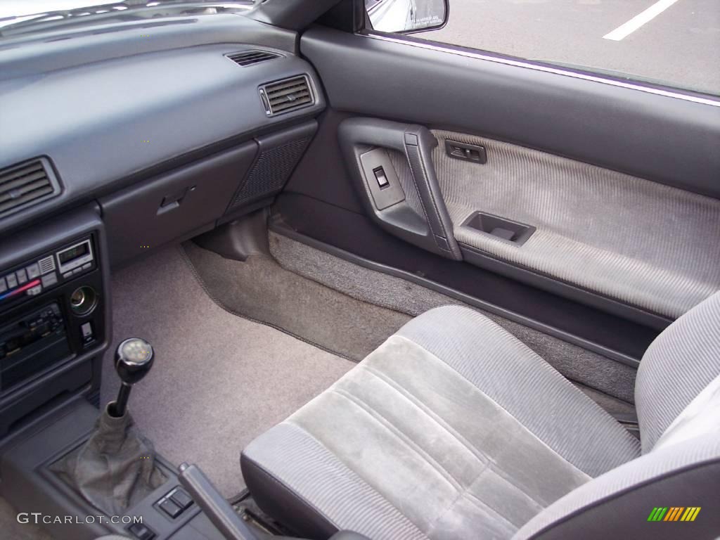 1987 Celica GT Convertible - Super White II / Gray photo #31