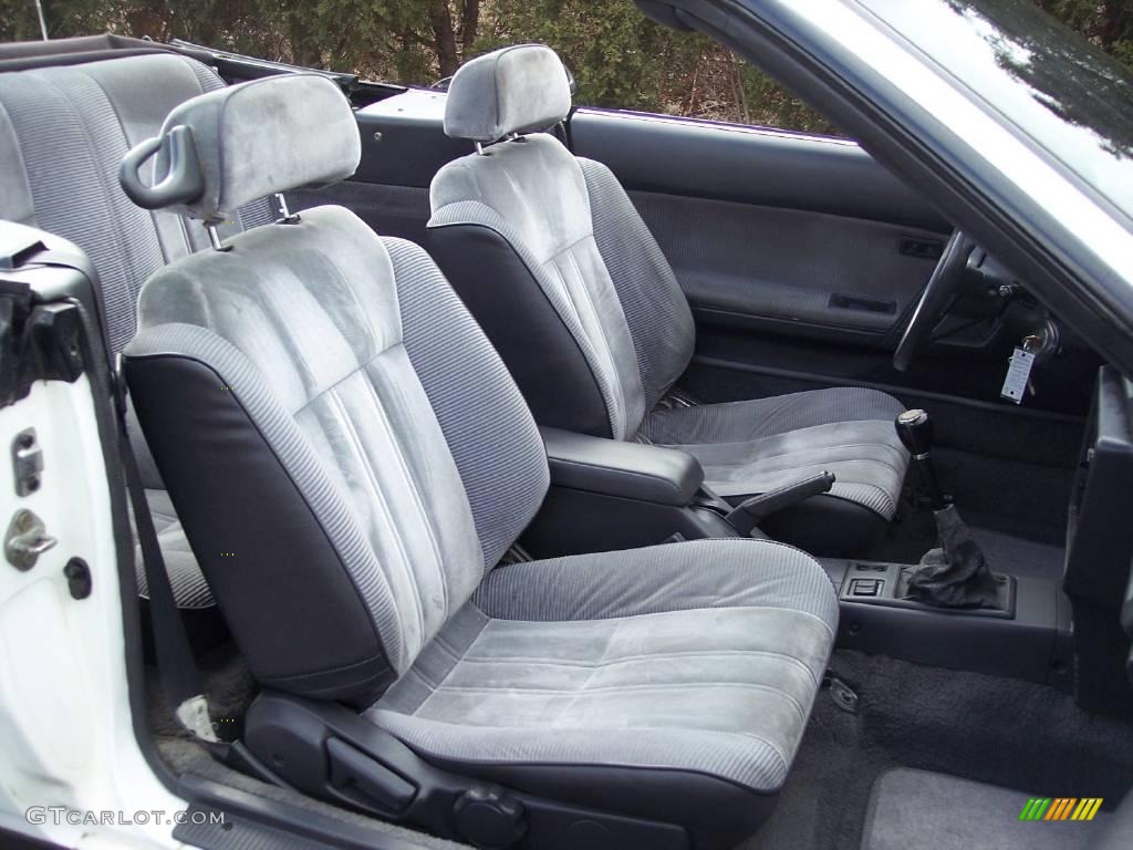 1987 Celica GT Convertible - Super White II / Gray photo #36