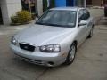 2002 Silver Pewter Hyundai Elantra GLS Sedan  photo #8