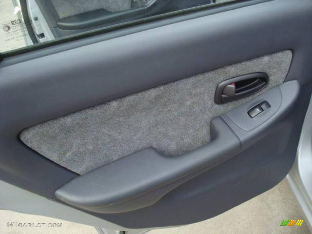 2002 Elantra GLS Sedan - Silver Pewter / Gray photo #13