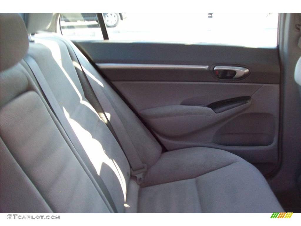 2008 Civic EX Sedan - Royal Blue Pearl / Gray photo #13