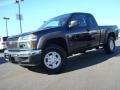 2007 Imperial Blue Metallic Chevrolet Colorado LT Z71 Extended Cab 4x4  photo #2