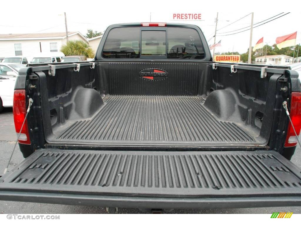 2000 F150 Lariat Extended Cab 4x4 - Black / Medium Graphite photo #25