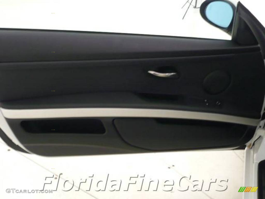 2007 3 Series 328i Coupe - Alpine White / Black photo #11