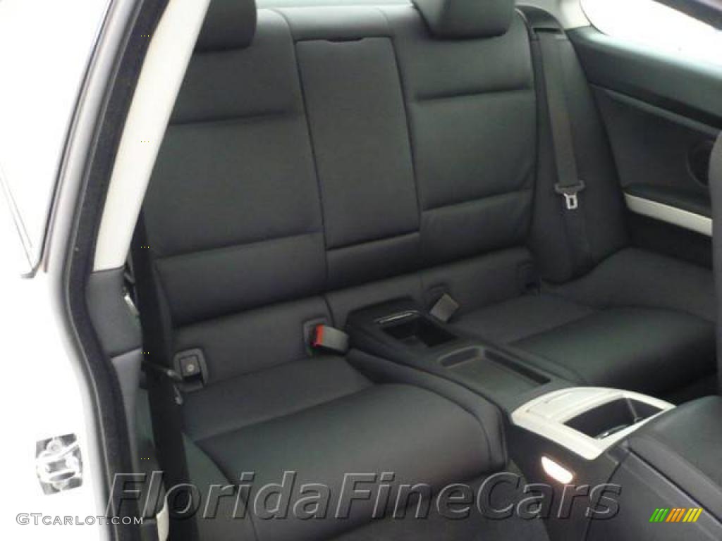 2007 3 Series 328i Coupe - Alpine White / Black photo #14