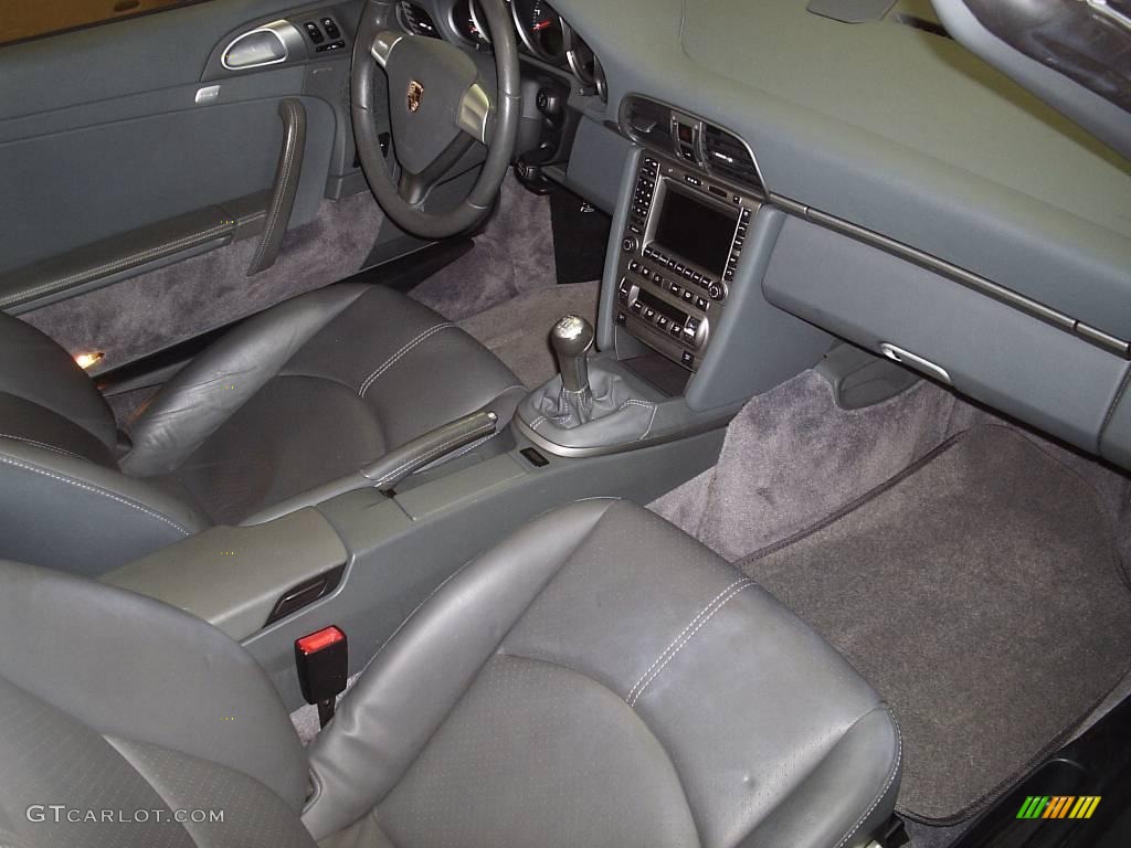 2007 911 Carrera Cabriolet - Arctic Silver Metallic / Stone Grey photo #10