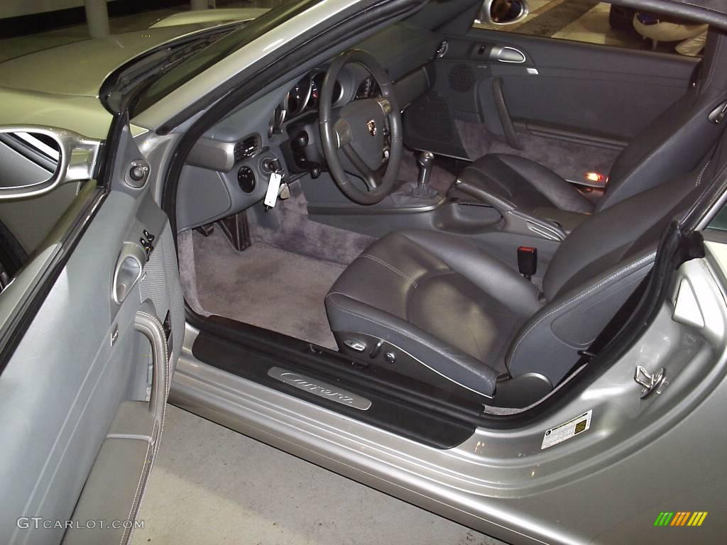 2007 911 Carrera Cabriolet - Arctic Silver Metallic / Stone Grey photo #12