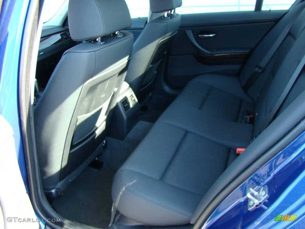 2009 3 Series 328xi Sedan - Montego Blue Metallic / Black photo #12