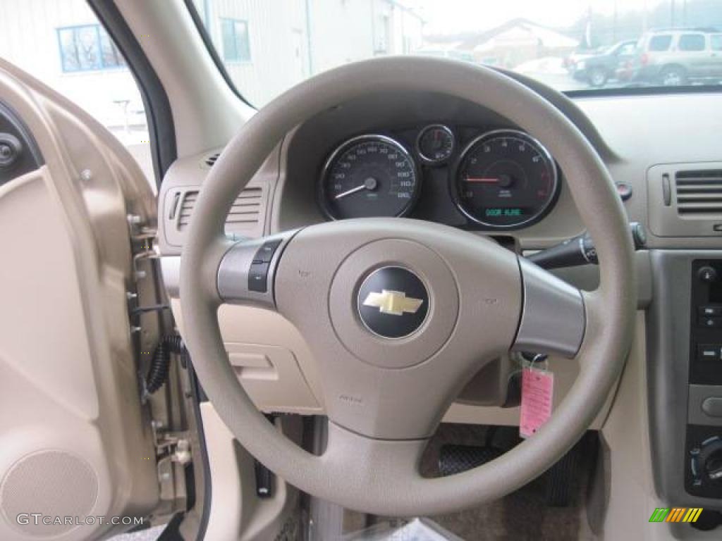 2007 Cobalt LS Sedan - Sandstone Metallic / Neutral Beige photo #26