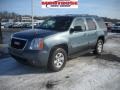 2009 Stealth Gray Metallic GMC Yukon SLT 4x4  photo #20