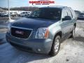 2009 Stealth Gray Metallic GMC Yukon SLT 4x4  photo #21