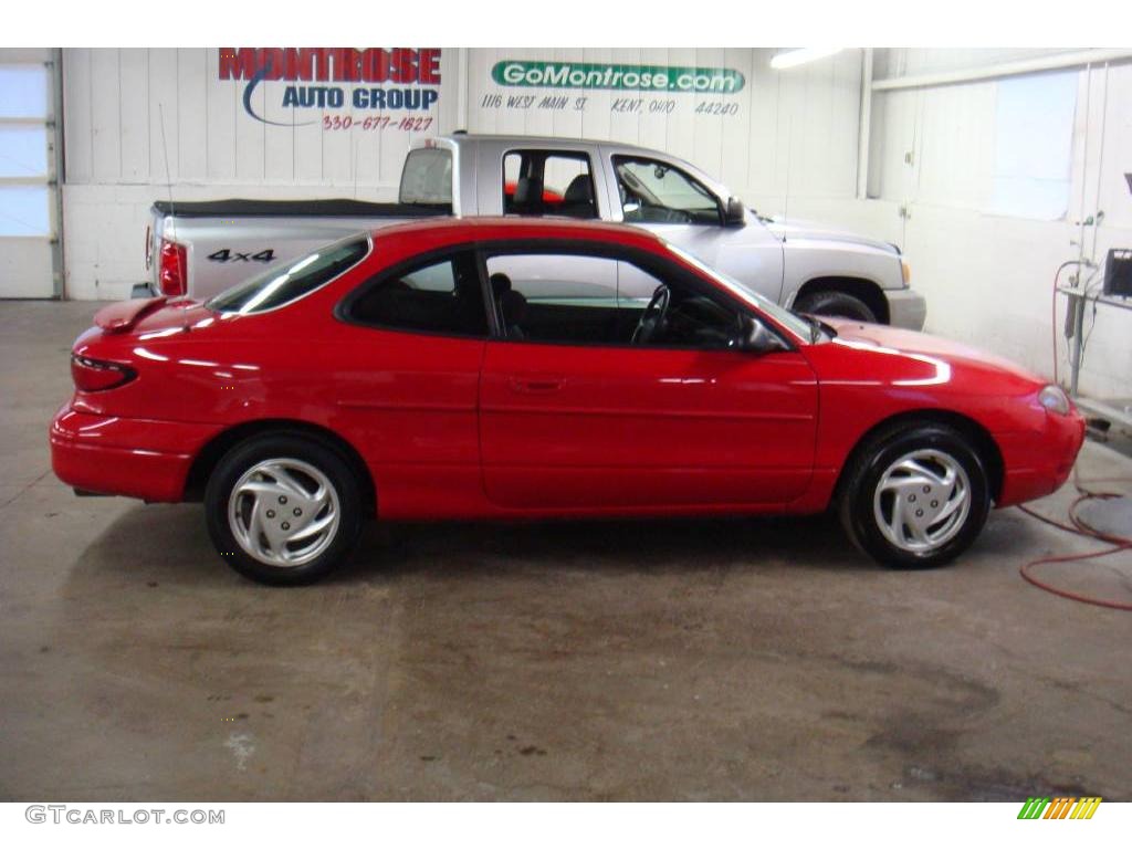 2001 Escort ZX2 Coupe - Bright Red / Dark Charcoal photo #1
