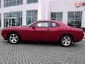 2009 Inferno Red Crystal Pearl Coat Dodge Challenger SE  photo #2