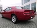 2009 Inferno Red Crystal Pearl Coat Dodge Challenger SE  photo #3