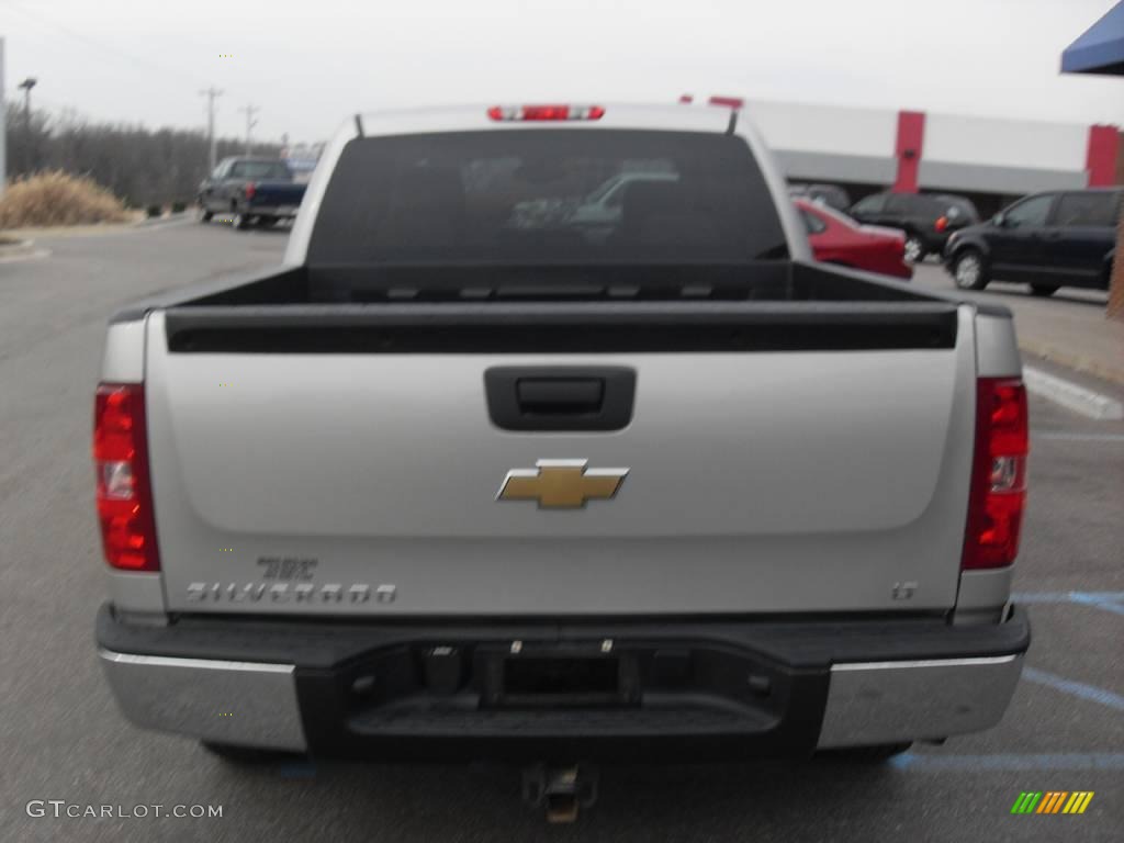 2008 Silverado 1500 LT Crew Cab 4x4 - Silver Birch Metallic / Light Titanium/Ebony Accents photo #7