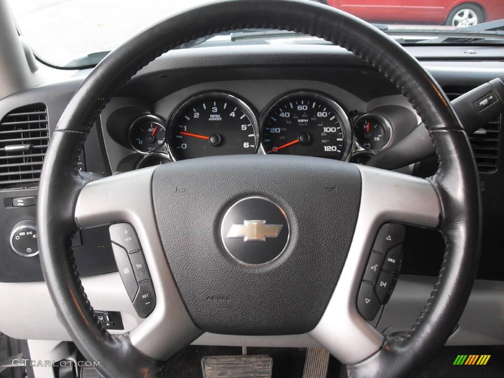 2008 Silverado 1500 LT Crew Cab 4x4 - Silver Birch Metallic / Light Titanium/Ebony Accents photo #10