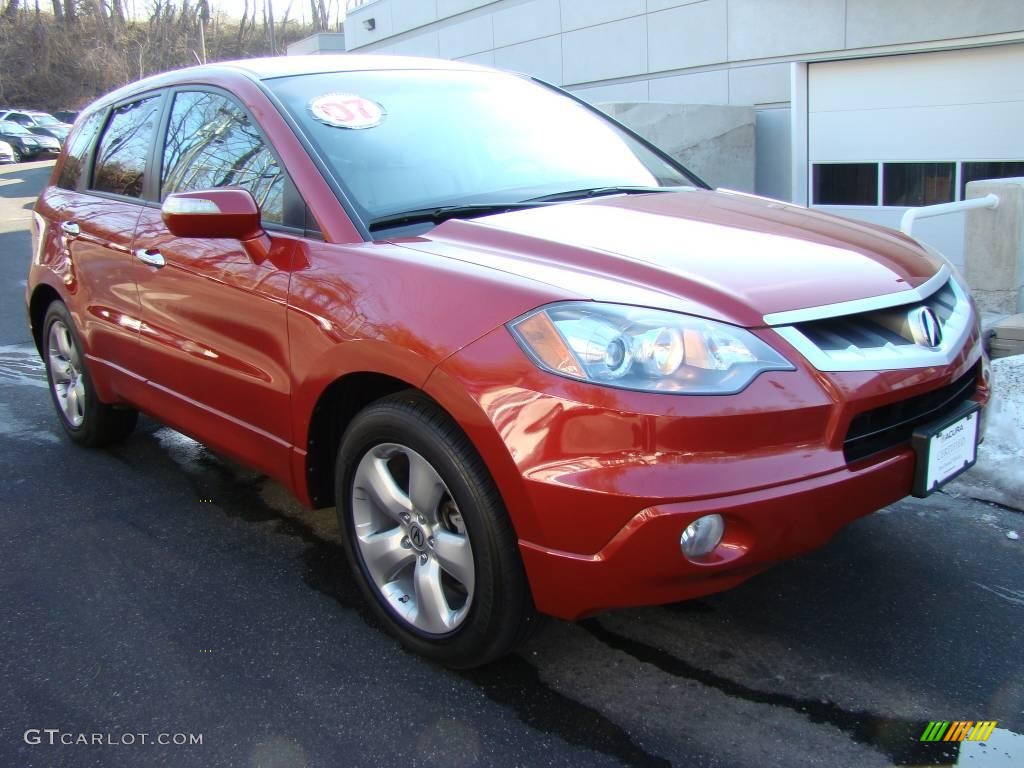 2007 RDX  - Moroccan Red Pearl / Taupe photo #1