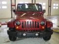 2007 Red Rock Crystal Pearl Jeep Wrangler Unlimited Sahara 4x4  photo #13
