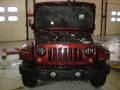 2007 Red Rock Crystal Pearl Jeep Wrangler Unlimited Sahara 4x4  photo #14
