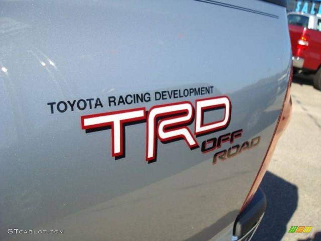 2008 Tacoma V6 PreRunner TRD Double Cab - Silver Streak Mica / Graphite Gray photo #25