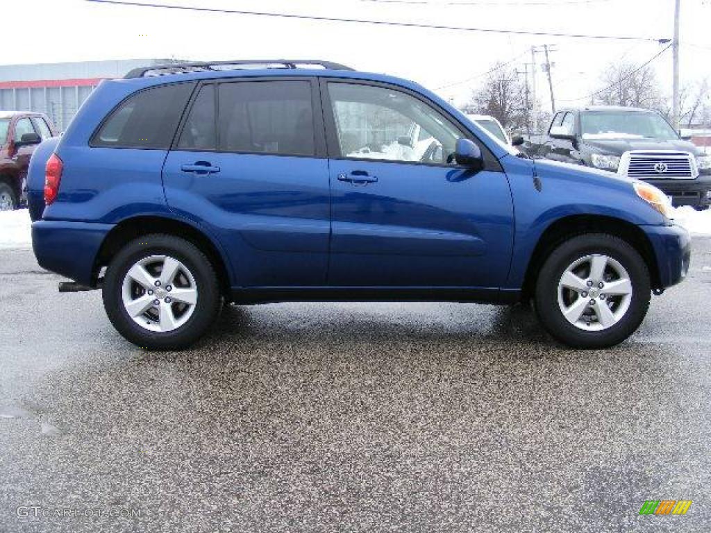 2005 RAV4  - Spectra Blue Mica / Dark Charcoal photo #2