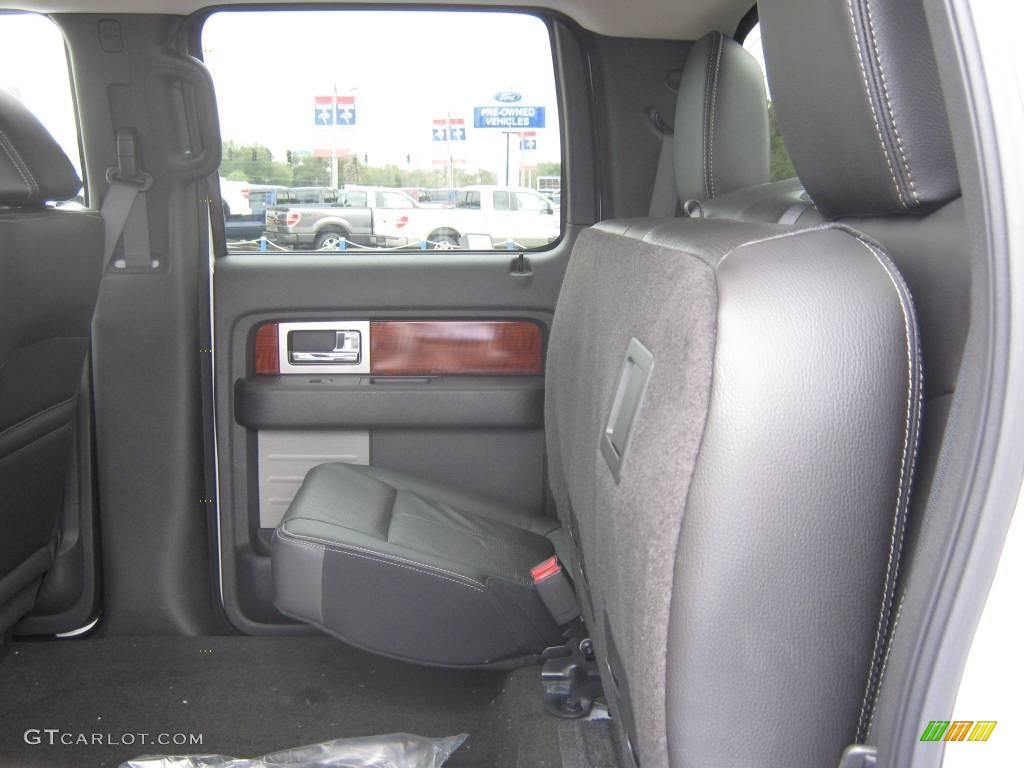 2010 F150 Lariat SuperCrew - Ingot Silver Metallic / Black photo #4