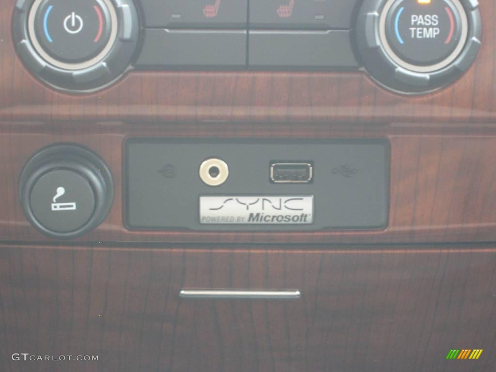 2010 F150 Lariat SuperCrew - Dark Blue Pearl Metallic / Tan photo #6