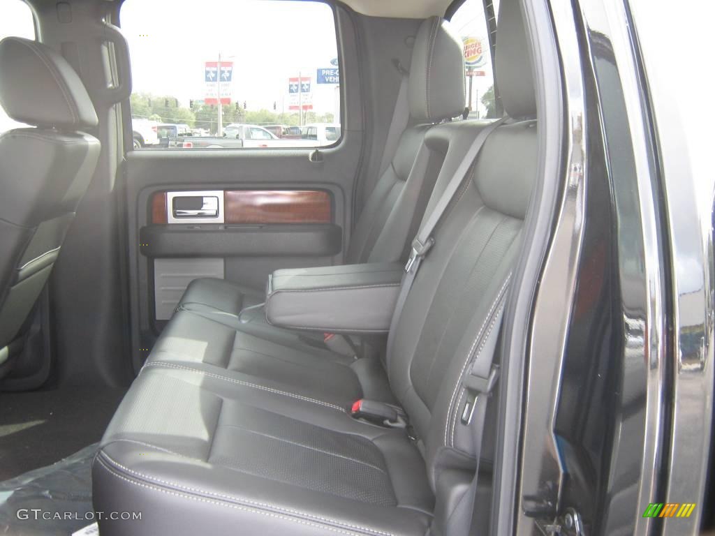 2010 F150 XLT SuperCrew 4x4 - Tuxedo Black / Black photo #4