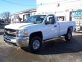 Summit White - Silverado 3500HD Work Truck Regular Cab 4x4 Photo No. 3