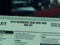 Summit White - Silverado 3500HD Work Truck Regular Cab 4x4 Photo No. 15
