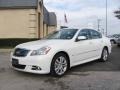 2009 Moonlight White Infiniti M 35 Sedan  photo #3