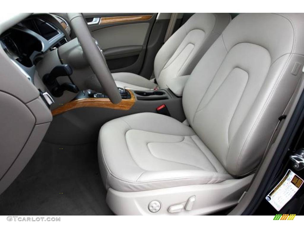 Beige Interior 2010 Audi A4 2.0T Sedan Photo #24905915