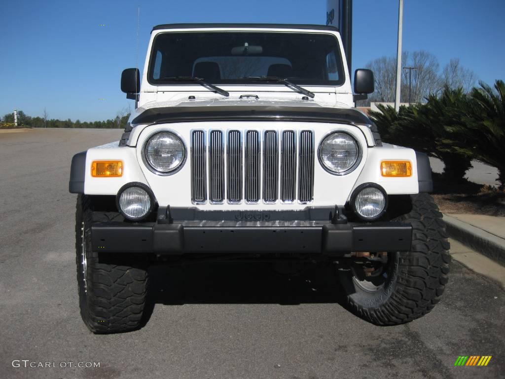 2006 Wrangler X 4x4 - Stone White / Dark Slate Gray photo #3