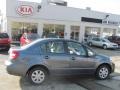 2009 Azure Gray Metallic Suzuki SX4 Sedan LE AWD  photo #2