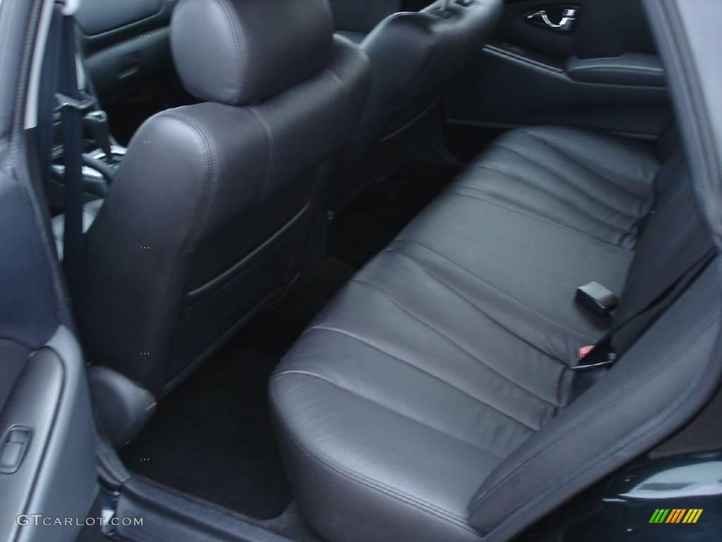 2002 Diamante VR-X - Pendleton Black Pearl / Black/Gray photo #8