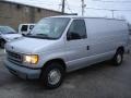 Silver Metallic 2002 Ford E Series Van E150 Cargo