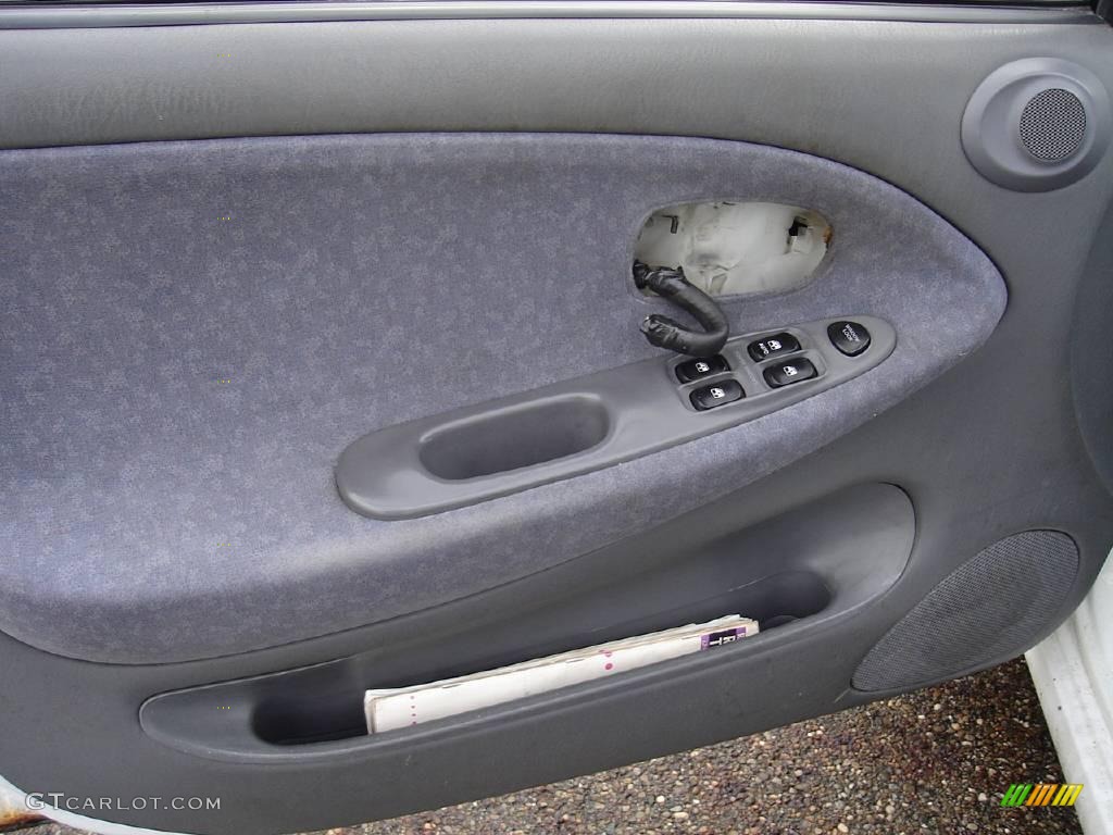 2000 Elantra GLS Sedan - Noble White / Gray photo #21