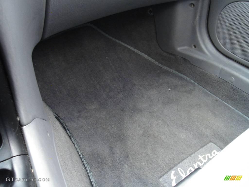 2000 Elantra GLS Sedan - Noble White / Gray photo #28