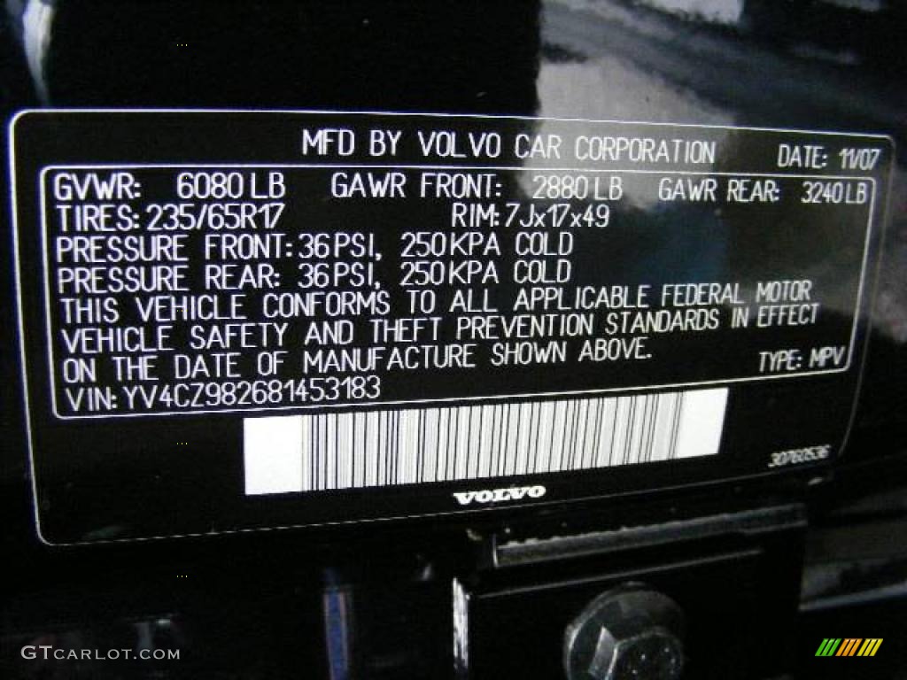 2008 XC90 3.2 AWD - Magic Blue Metallic / Sandstone photo #33